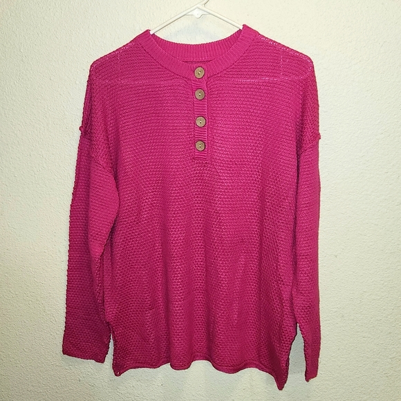 Oversized Lightweight Sweater - Picture 1 of 7